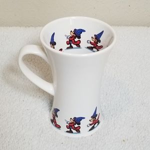 Disney Mickey Mouse Sorcerer Tall 6.5” Coffee Mug NWT